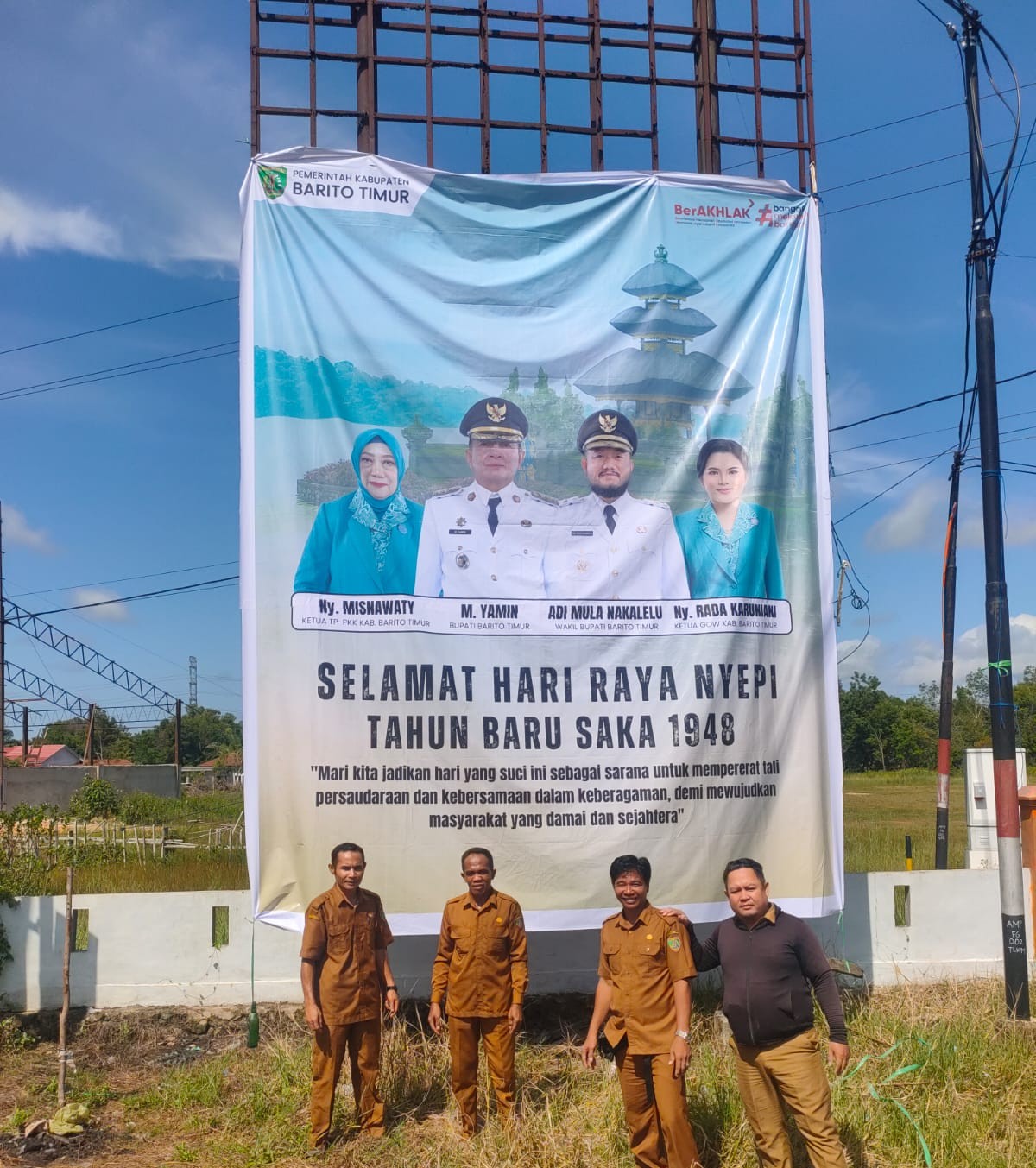kasubbag-umpeg-kantor-kecamatan-pematang-karauajak-pegawai-perkuat-toleransi-jelang-hari-raya-nyepi-2026